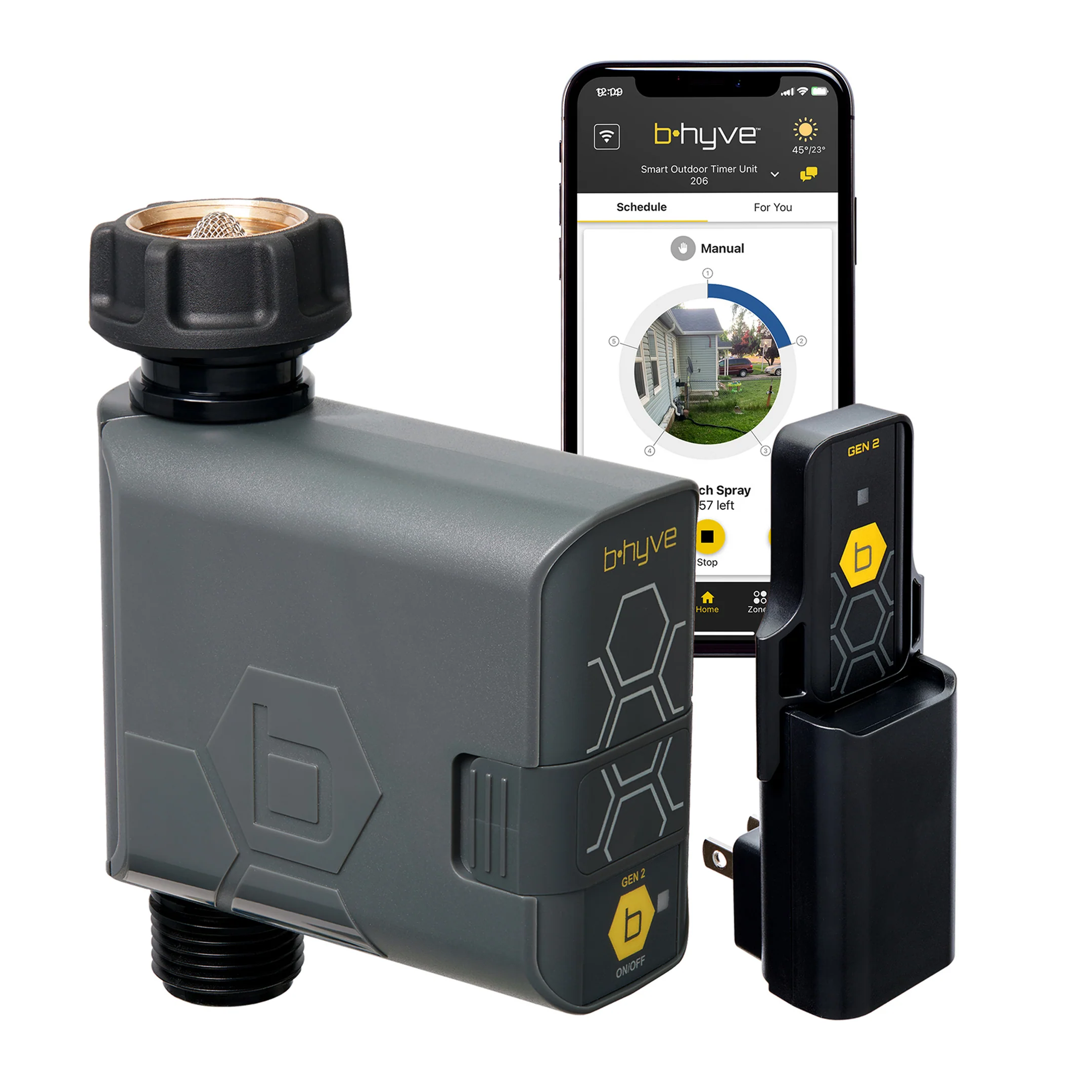 Orbit B-Hyve Tap Timer Bluetooth with Wifi Hub Gen 2 (96204) - max 689 kPa