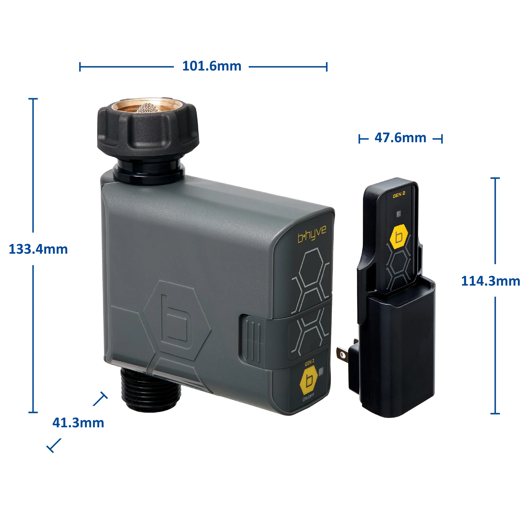Orbit B-Hyve Tap Timer Bluetooth with Wifi Hub Gen 2 (96204) - max 689 kPa