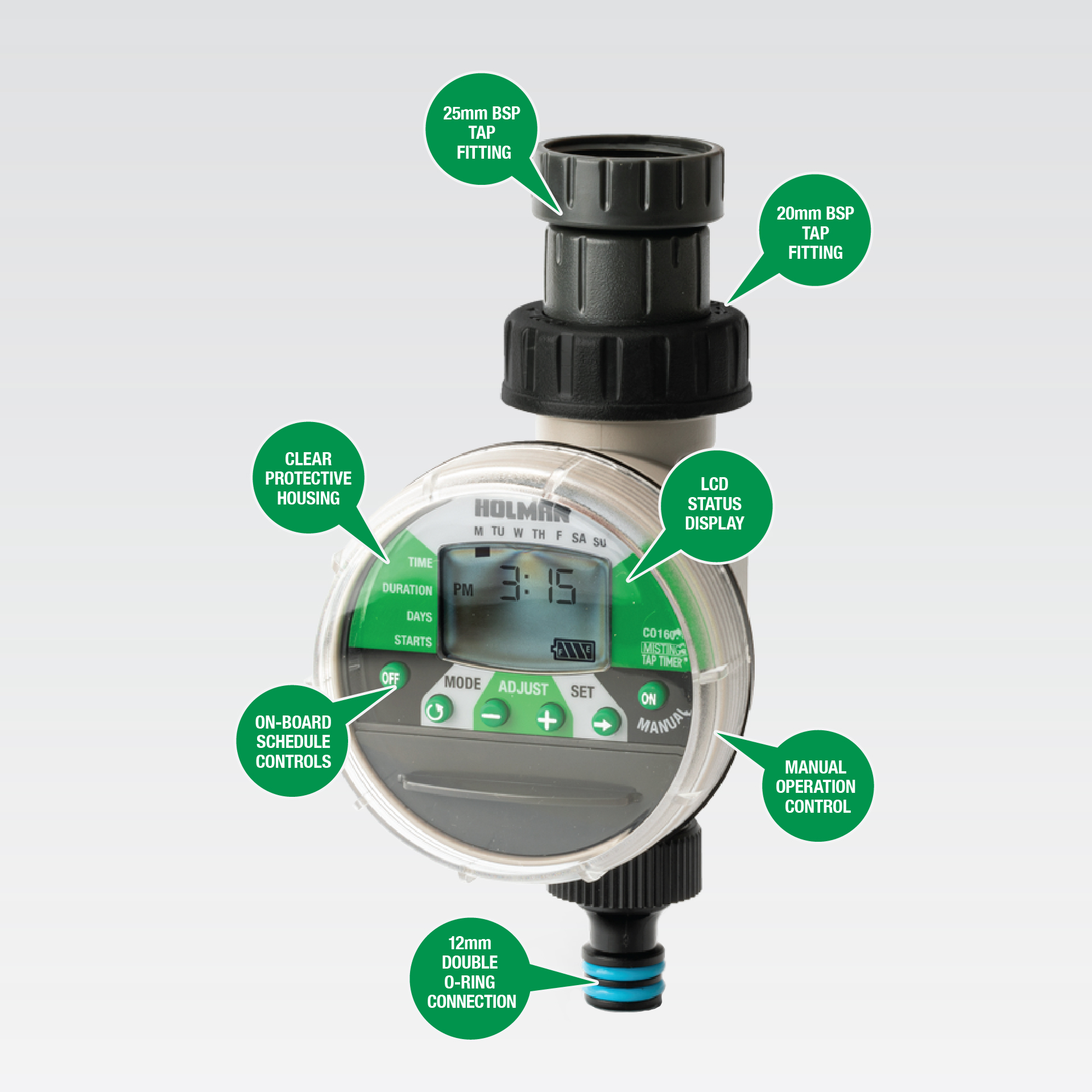 Controller Holman Misting Tap Timer