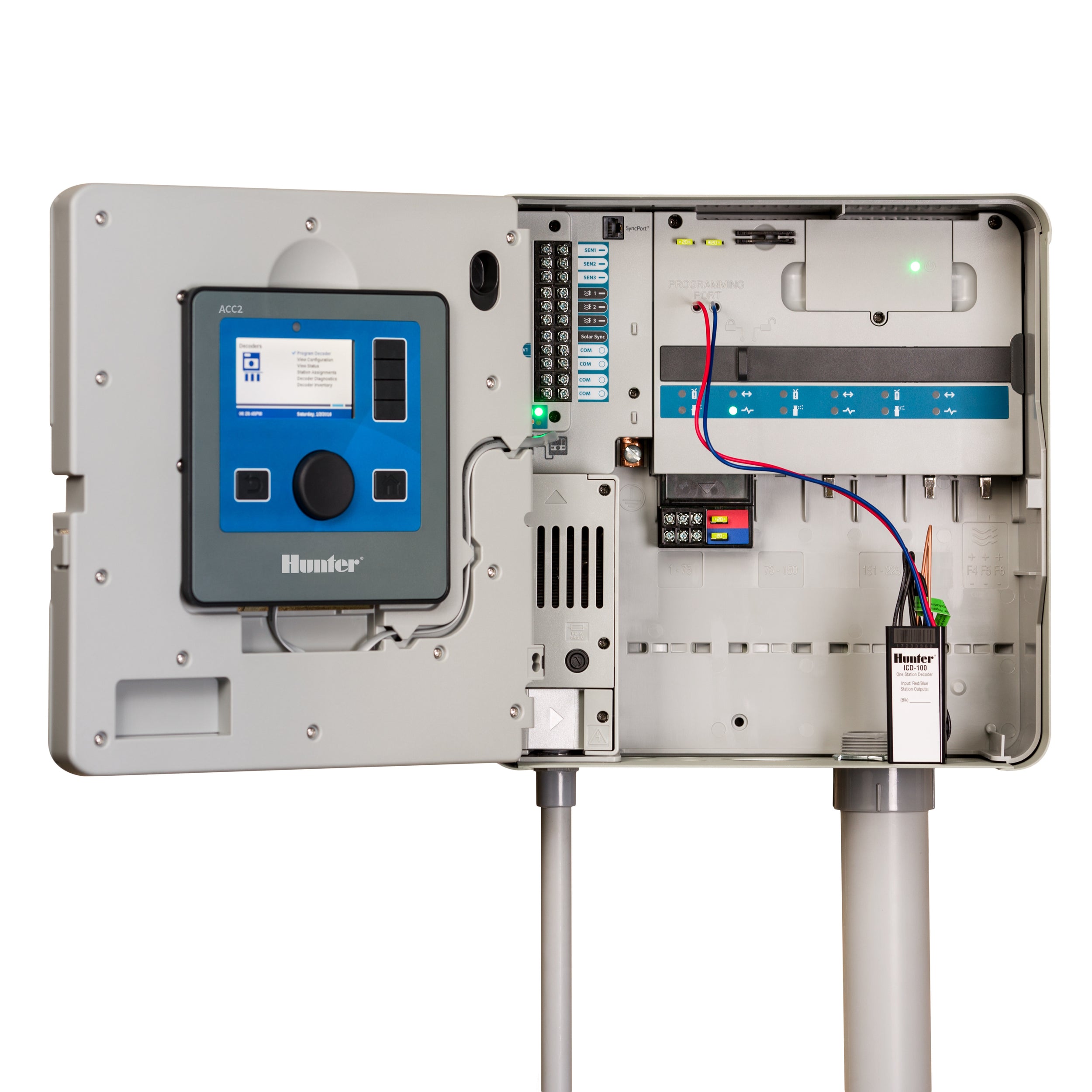 Hunter ACC2 75 Station Base Model w/Metal Cabinet
