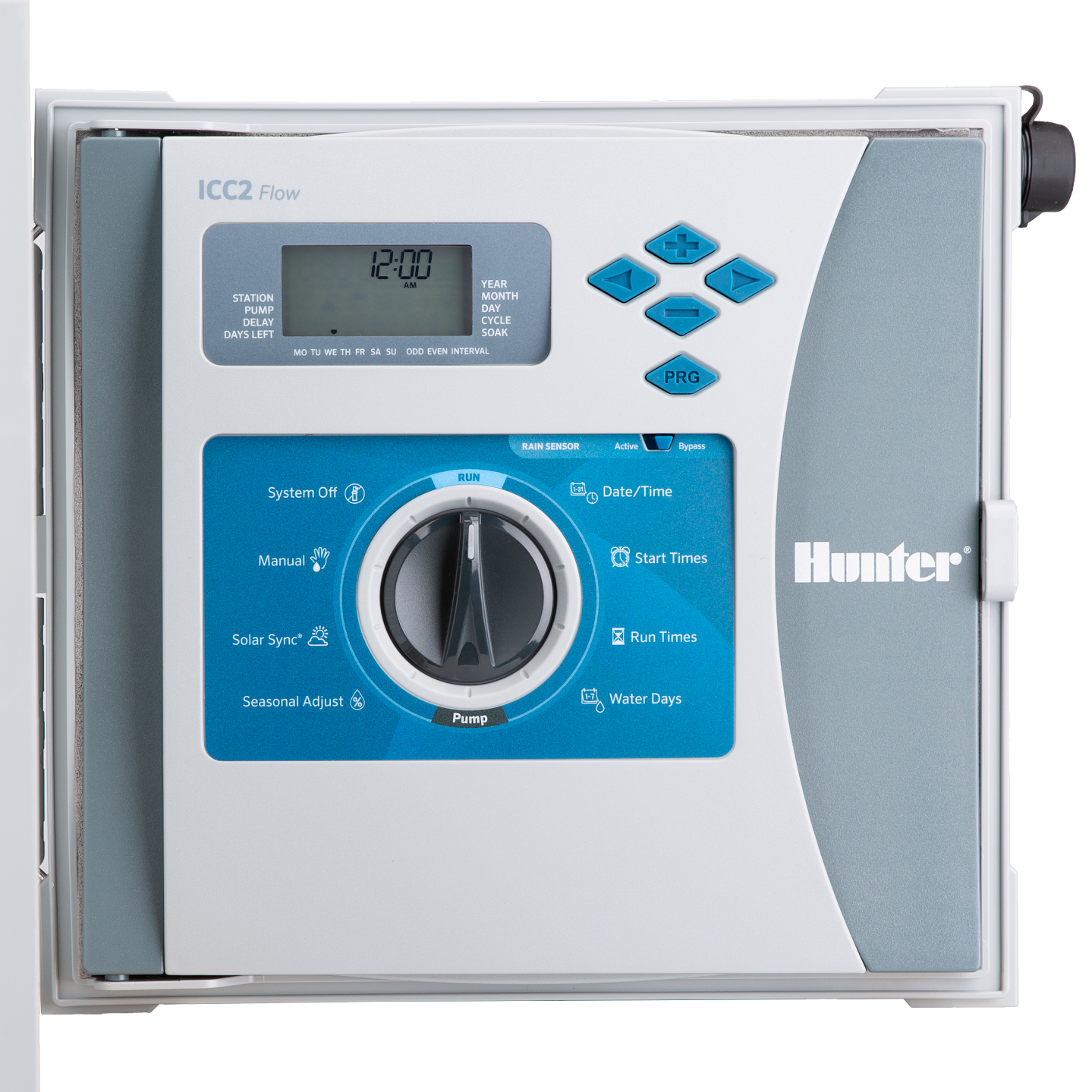 Hunter Controller ICC2 8 Station Model Plastic Cabinet (corded)