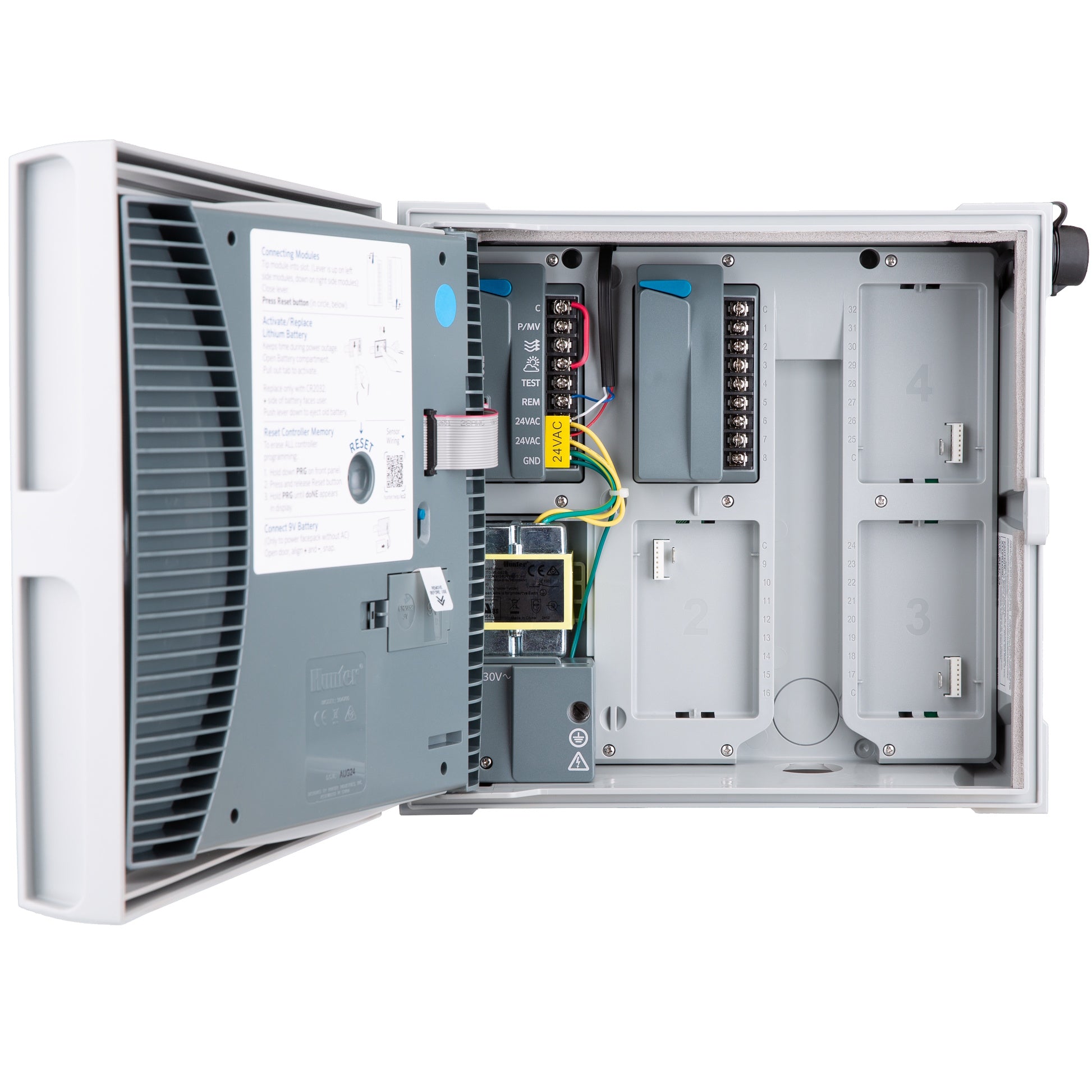 Hunter Controller ICC2 8 Station Model Plastic Cabinet (corded)