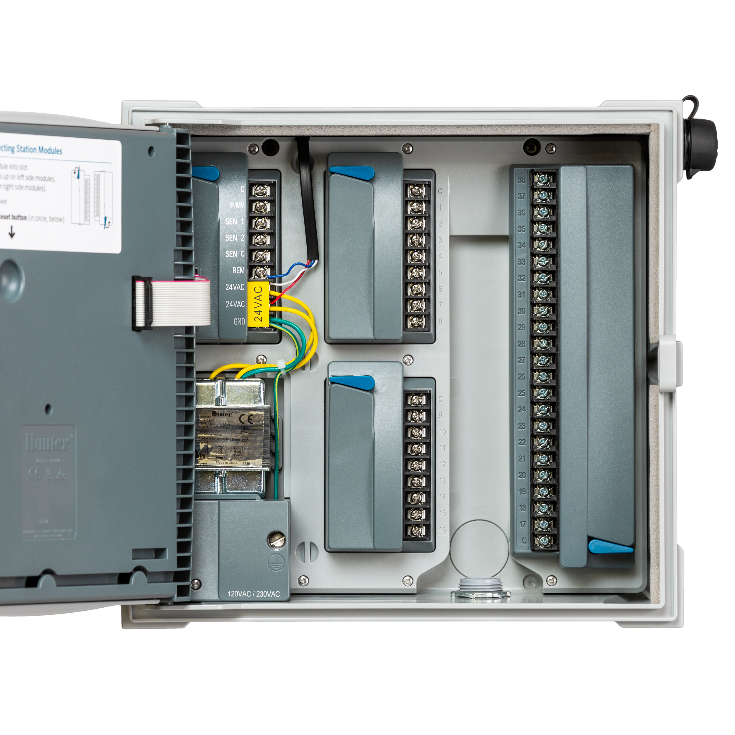 Hunter Controller HCC 8 Station Model Plastic Cabinet (no cable)