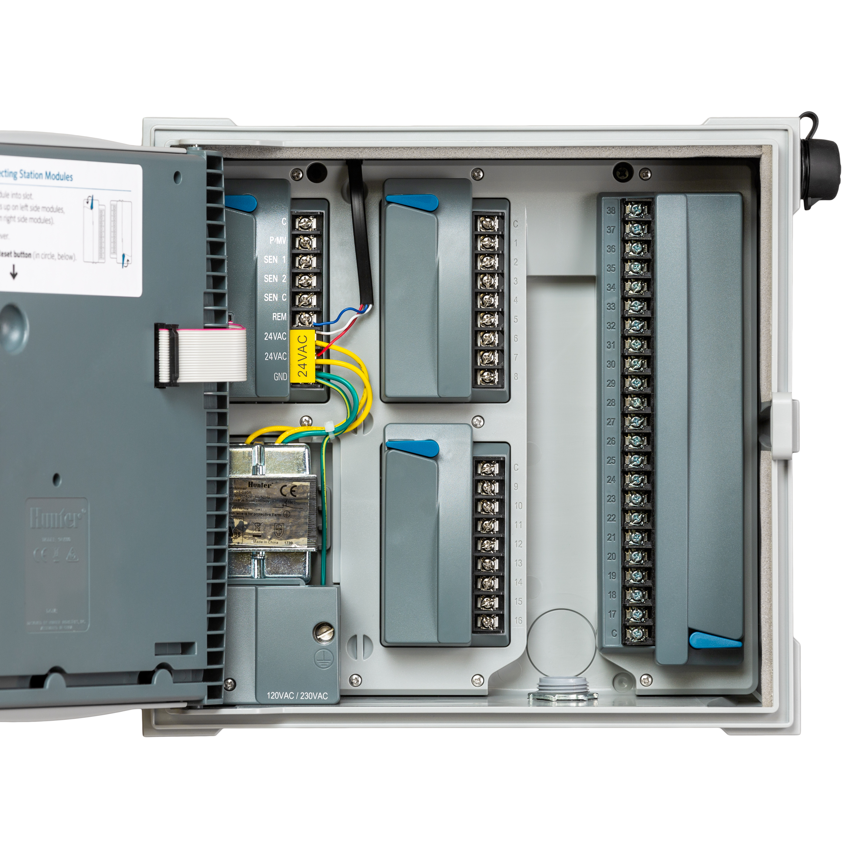 Hunter Controller HCC 8 Station Model Plastic Cabinet (no cable)