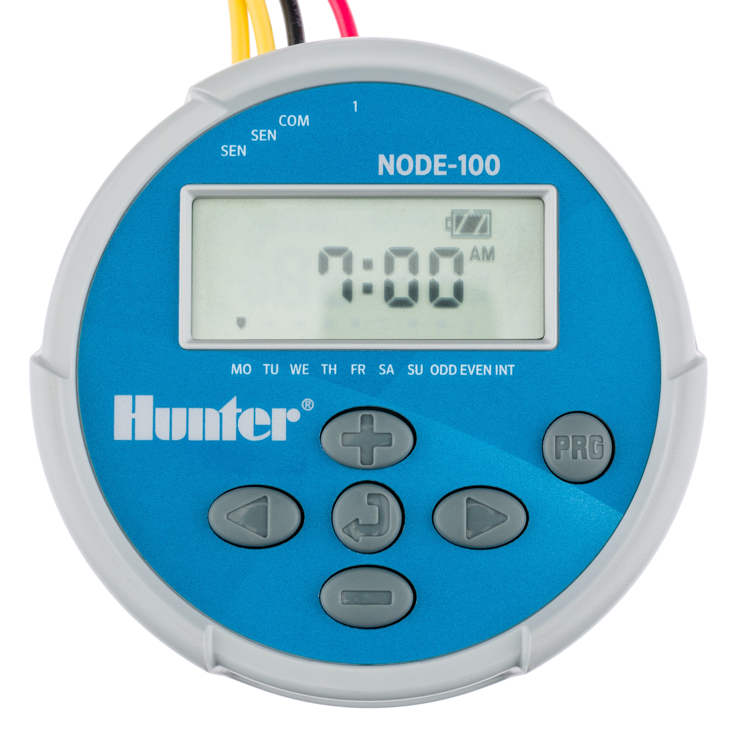 Hunter Controller Node battery operated - 1 Station with 12V DC Latching Coil and Solenoid Valve