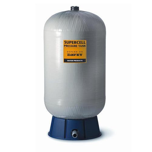 DAVEY Pressure Tank SupercellF 60litre 860 kPa - Free Standing (24060F)