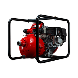 Davey 5265H petrol firefighting pump with supplied roll frame.