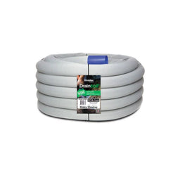HDPE Draincoil Cl 400, 100mm Slotted, RTA Socked x 100 metres