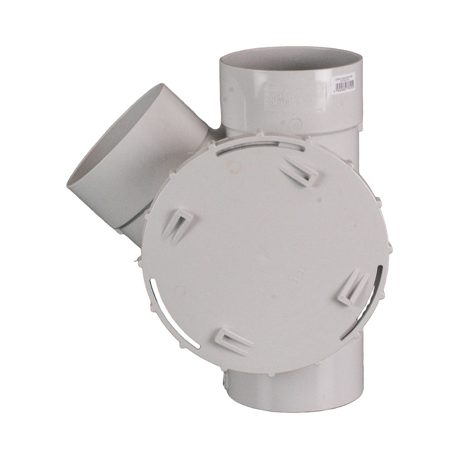 DWV Side Access Junction 45° FF L.H. 100mm - Perth Irrigation - Retic ...
