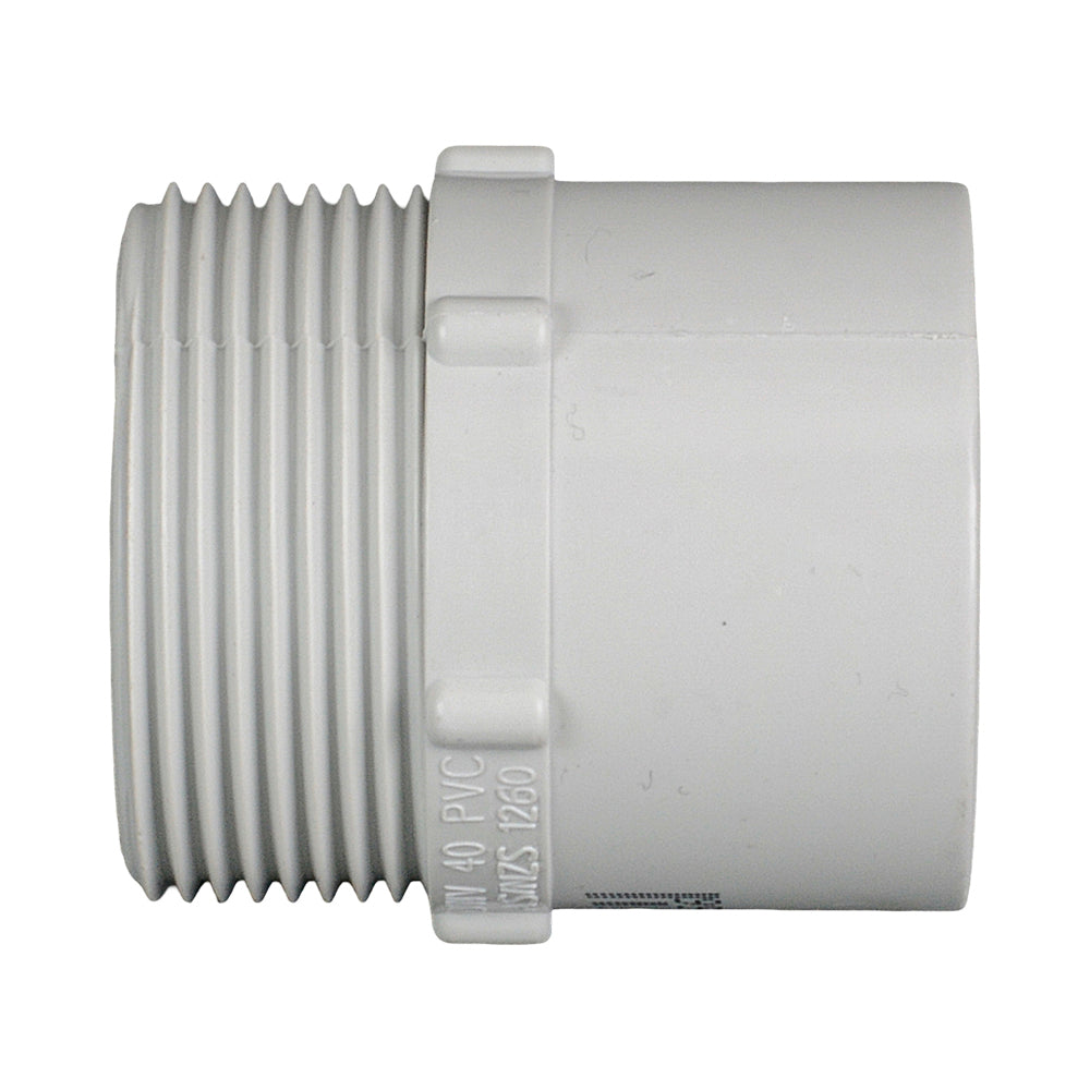 DWV Male Iron Coupling 50mm x 2" BSPM