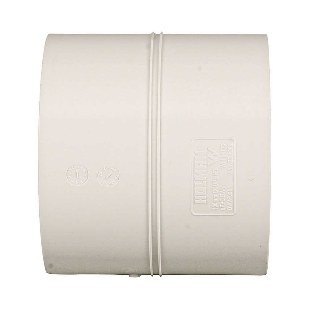 DWV Coupling Plain 100mm
