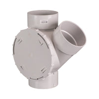 DWV Side Access Junction 45° FF R.H. 100mm