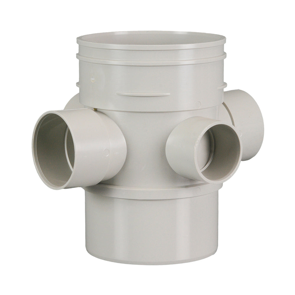 4 Way Riser Cast In DWV 4 Way Riser MF 88° 100mm x 50x50x50x40 - Perth Irrigation - Retic ...