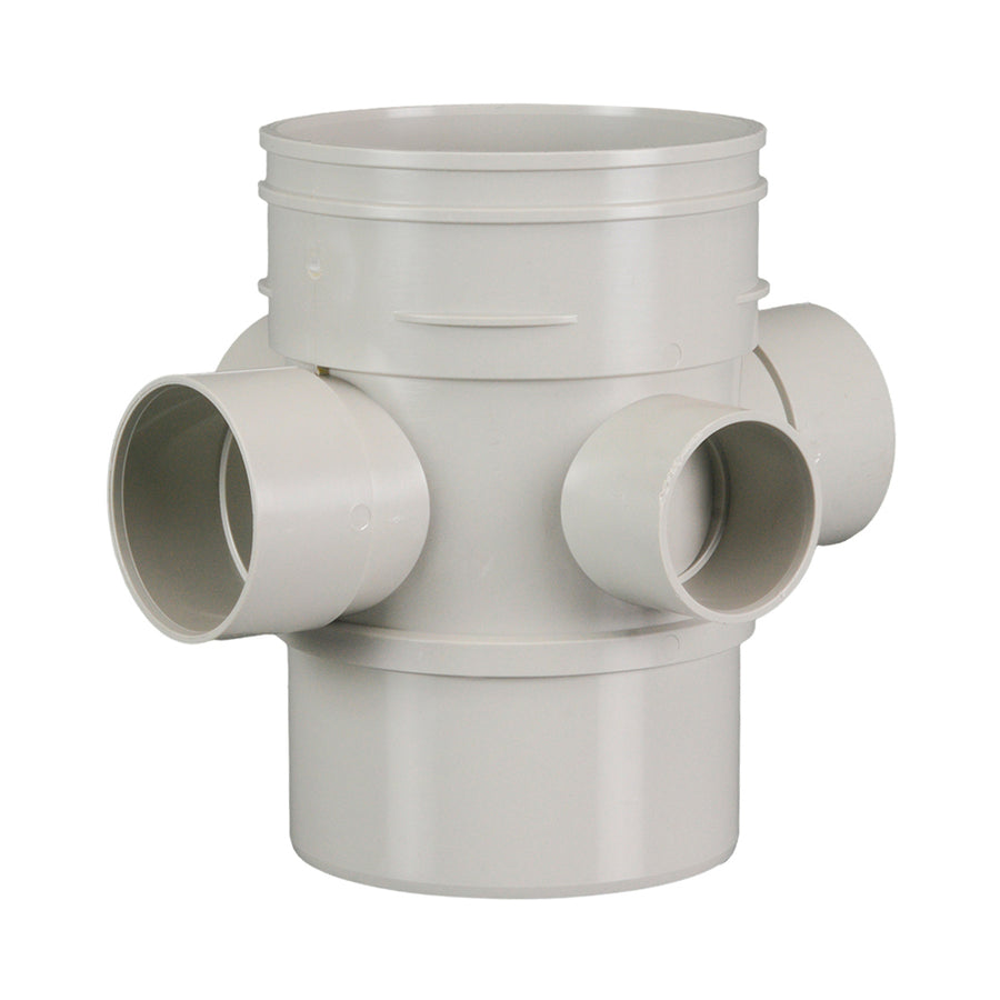 DWV 4 Way Riser MF 88° 100mm x 50x50x50x40 - Perth Irrigation - Retic ...