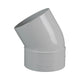 DWV Plain Bend MF 30° 100mm