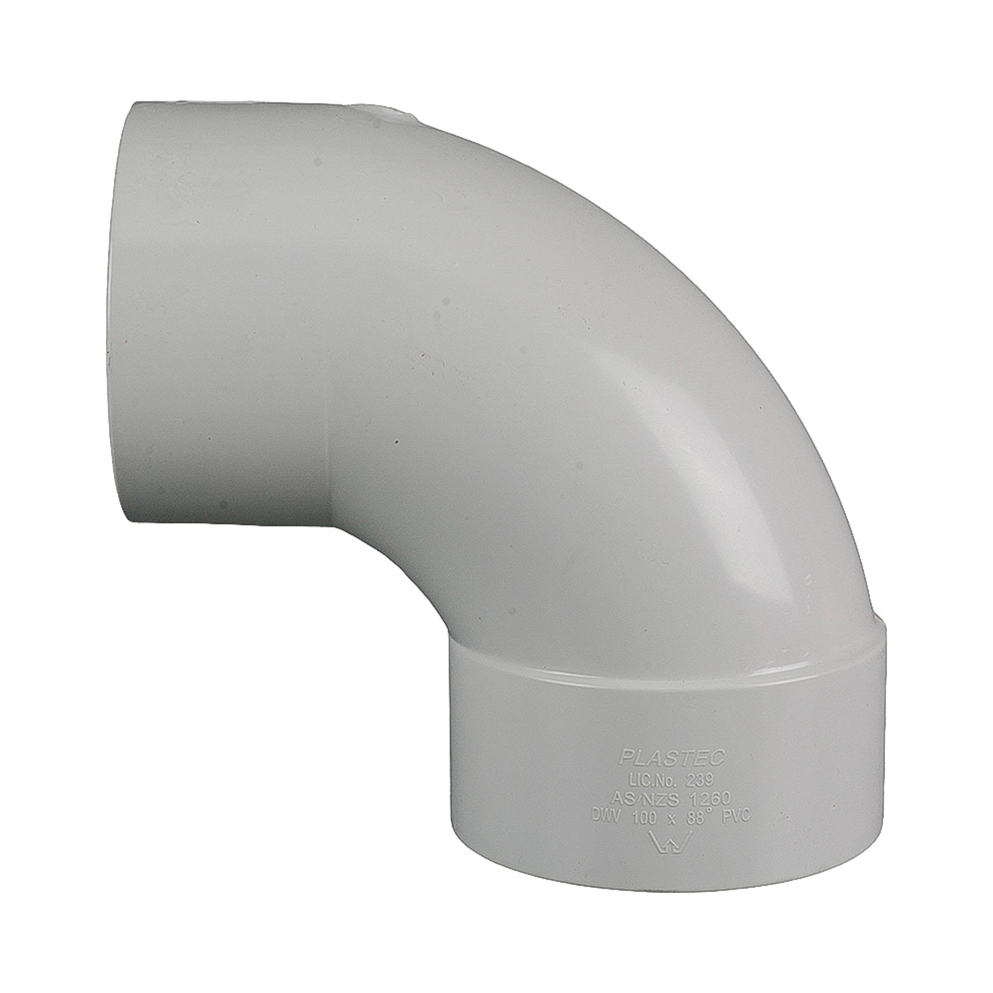 DWV Plain Bend MF 88° 150mm