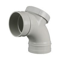 DWV Rear Access Bend 88° FF 100mm