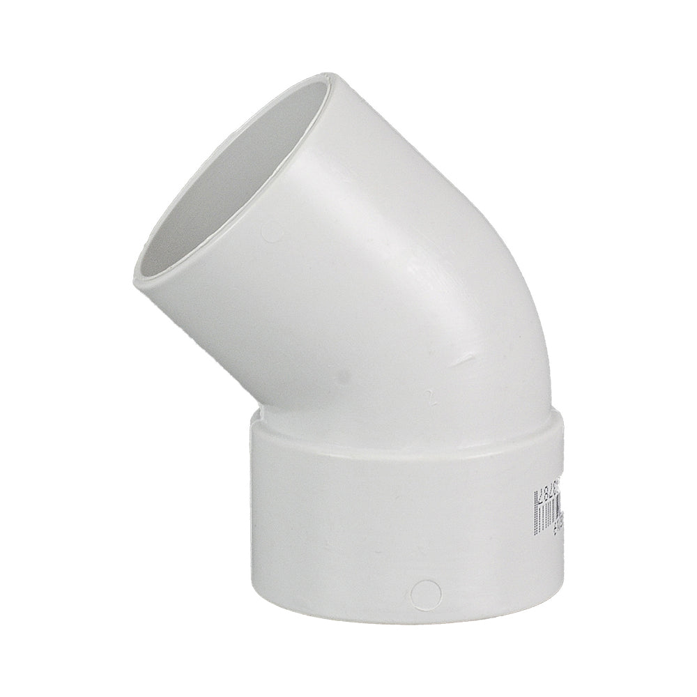 DWV Plain Bend MF 45° 80mm