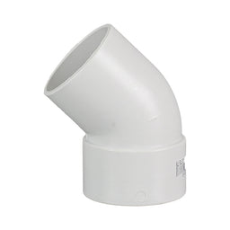 DWV Plain Bend MF 45° 80mm