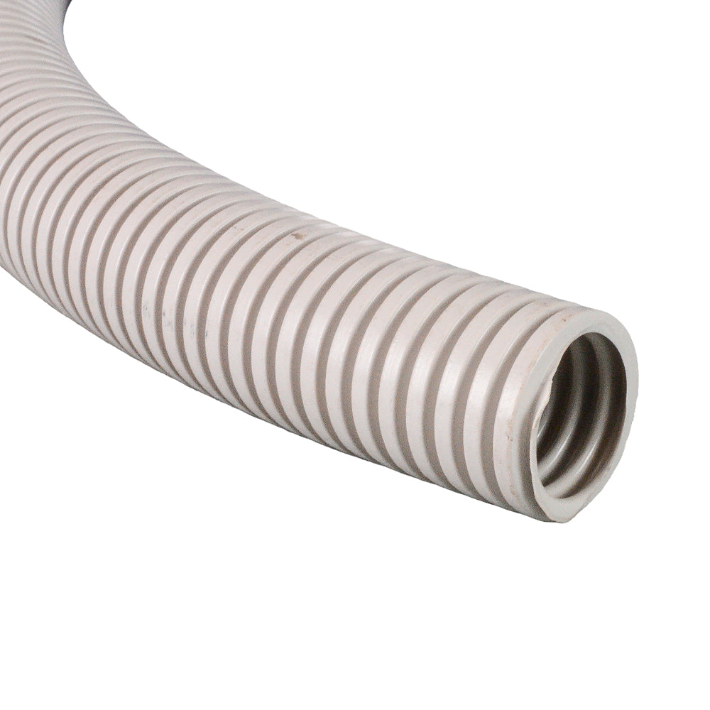 Electrical Corrugated Conduit Grey 50mm MD - per Metre
