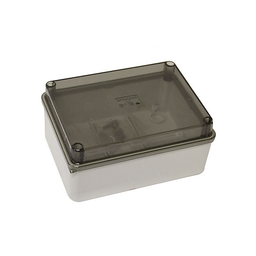 Plastic Electrical Enclosure - Clear Lid 150H X 110W X 70D