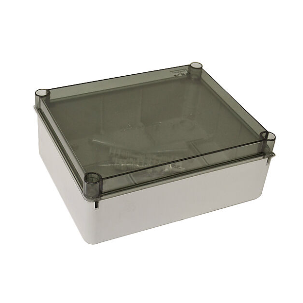 Plastic Electrical Enclosure - Clear Lid 240H X 190W X 90D
