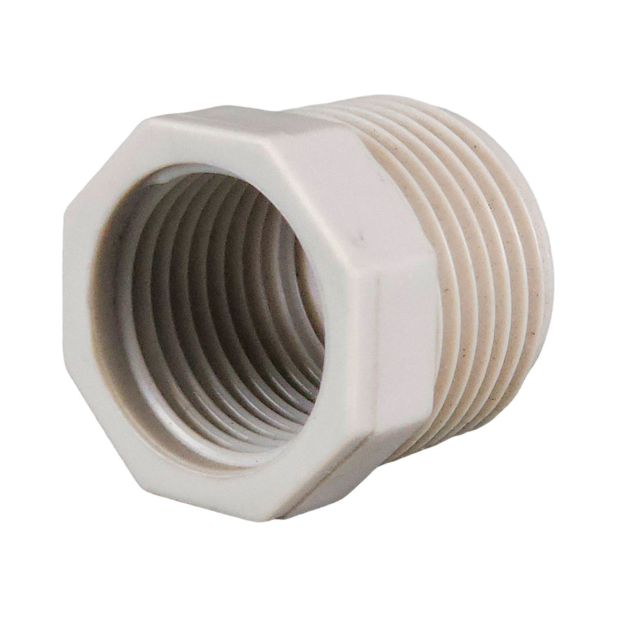 Electrical Reducer Grey Threaded 25mm - 20mm - Perth Irrigation - Retic ...