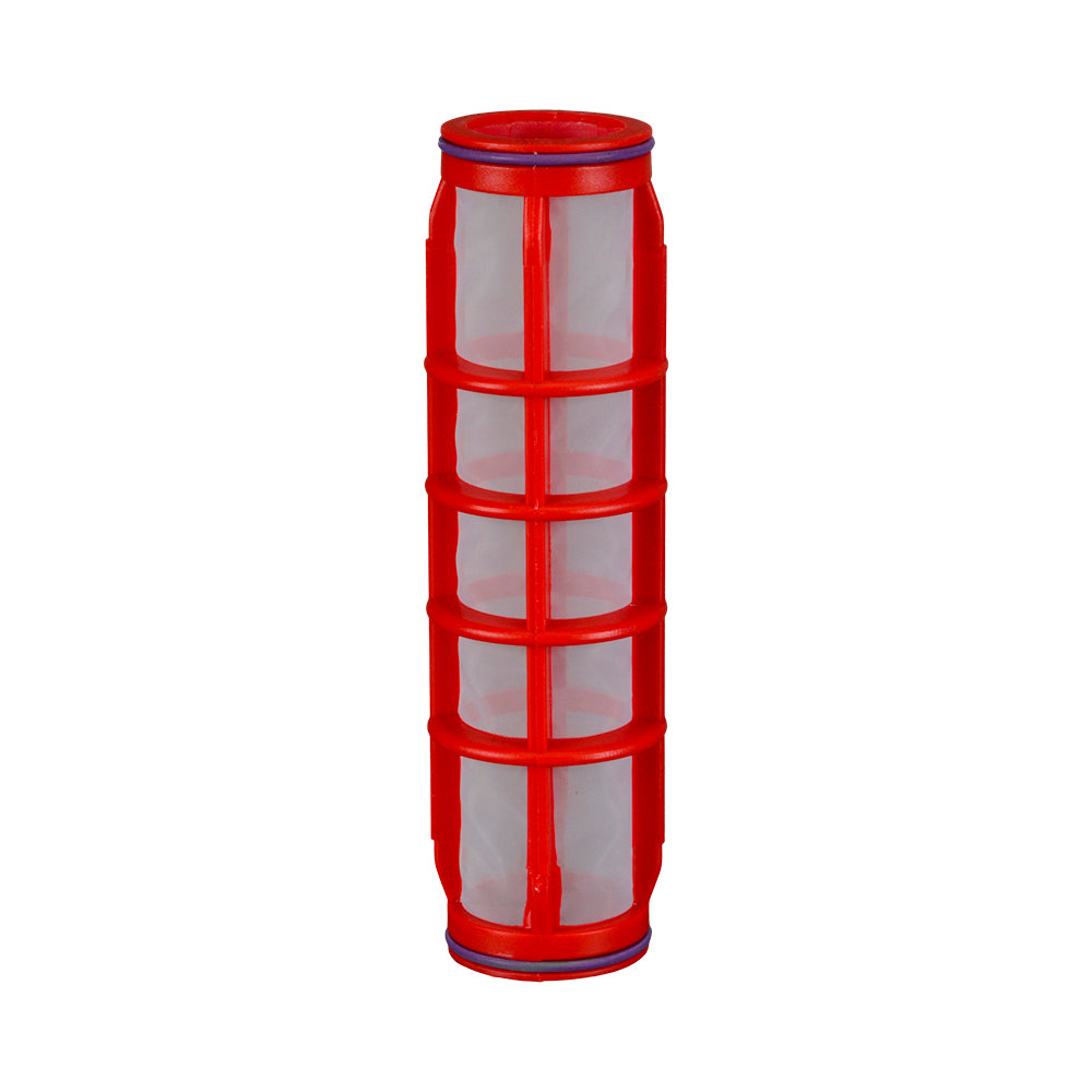Filter Plastic Body With 120 Mesh Screen (Red) 20mm BSPF