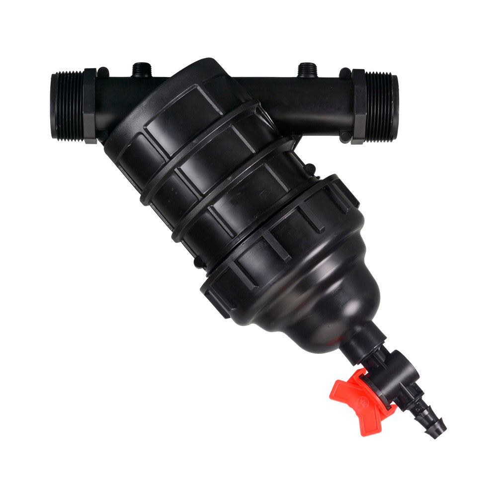 Filter Plastic Body With 120 Mesh Screen (Red) 40mm BSPM