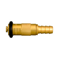 Fire Hose Nozzle Brass Jet Hose Tail Nozzle 3/4 Barb