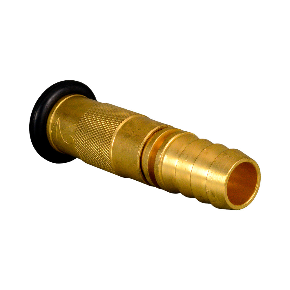 Fire Hose Nozzle Brass - Jet Hose Tail Nozzle 1" Barb