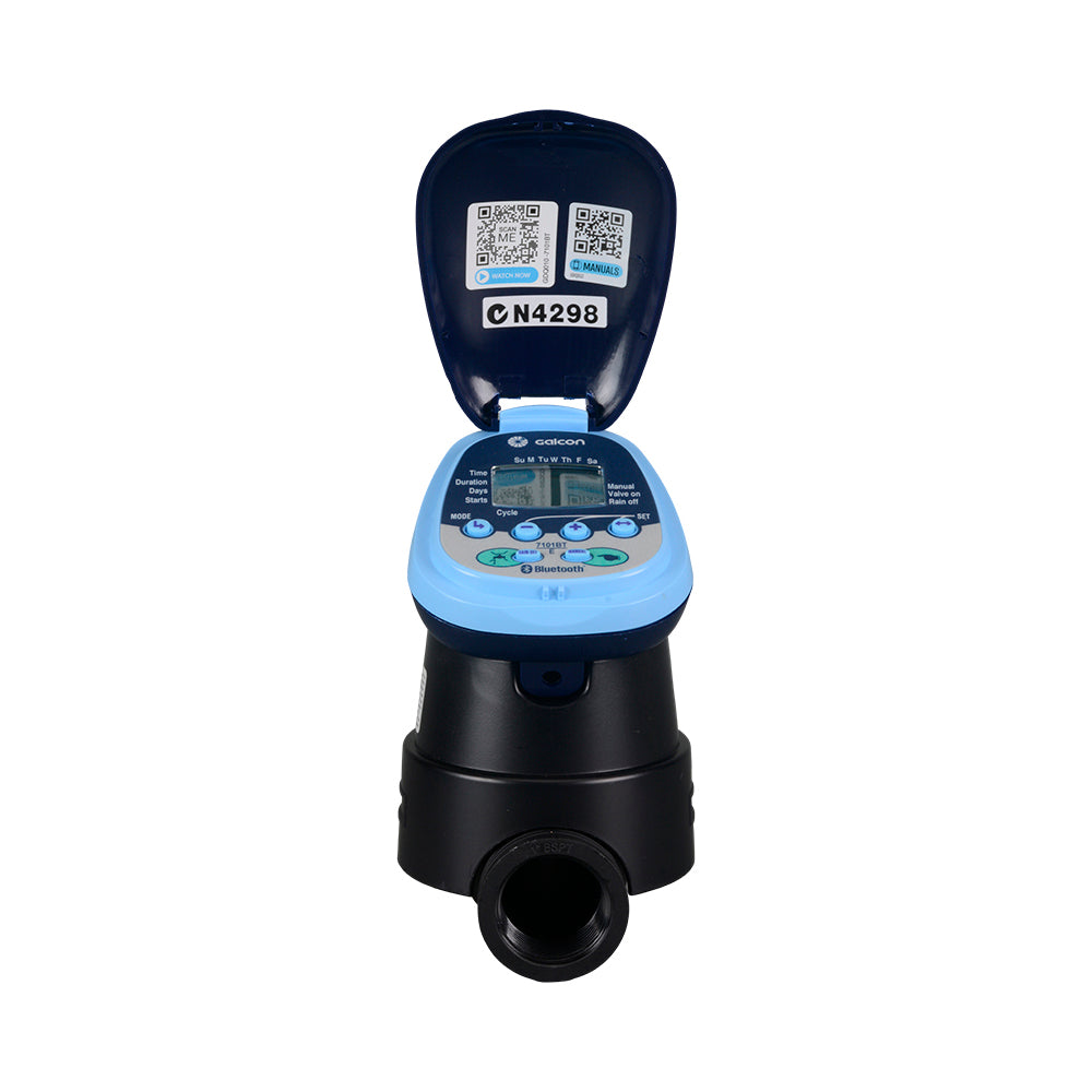 Controller battery operated Galcon 7101 with Bluetooth - 25 mm Valve