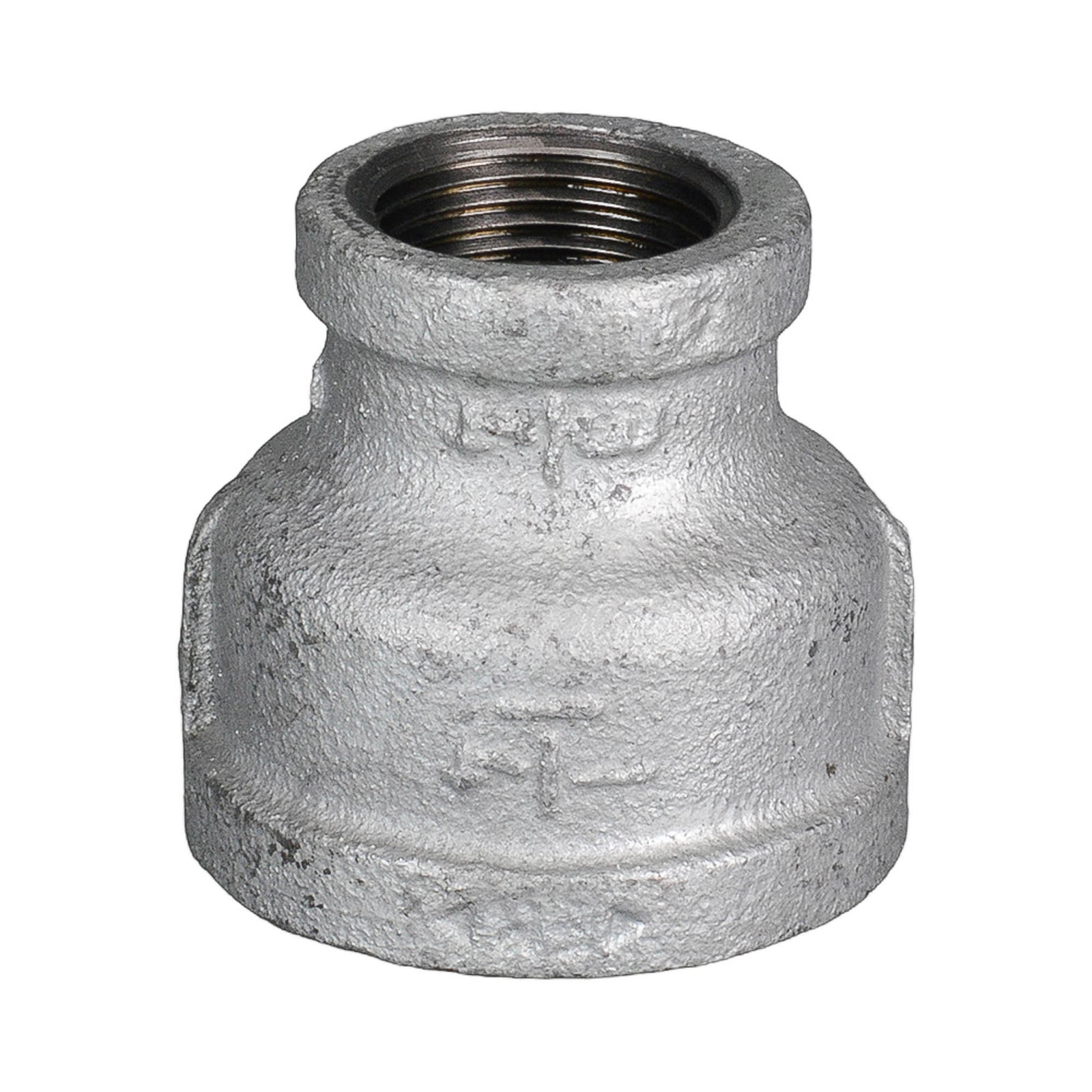 Galvanised Malleable Iron Coupling Reducing 100mm (4") x 80mm (3")