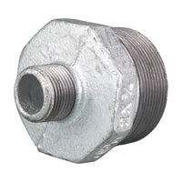Galvanised Malleable Iron Hex Nipple Reducing 80mm (3") x 50mm (2")