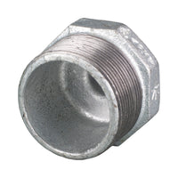 Galvanised Malleable Iron Hex Nipple Reducing 80mm (3") x 50mm (2")