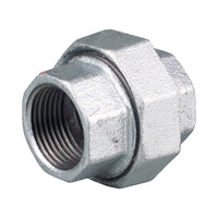 Galvanised Malleable Brass Seat Barrel Union 32mm (1 1/4")