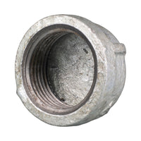 Galvanised Malleable Iron Cap 50mm (2")