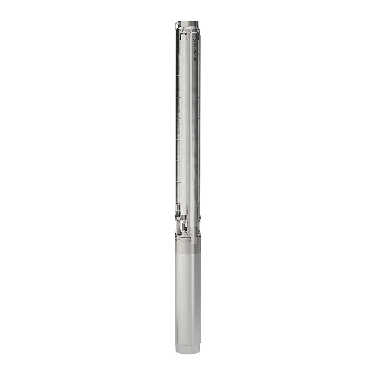 Grundfos SP 11 submersible bore pump and MS402 motor; representative image