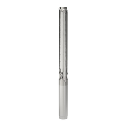 Grundfos SP 14 submersible bore pump and MS402 motor; representative image