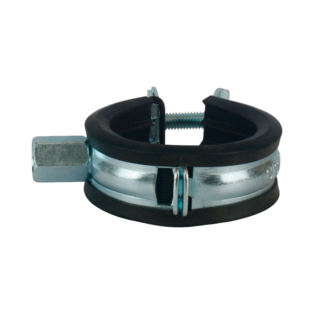Hinged Acoustic Insulated Clamp 108-114mm M10 (PVC Pressure 100, PVC DWV 100, Metric 110)