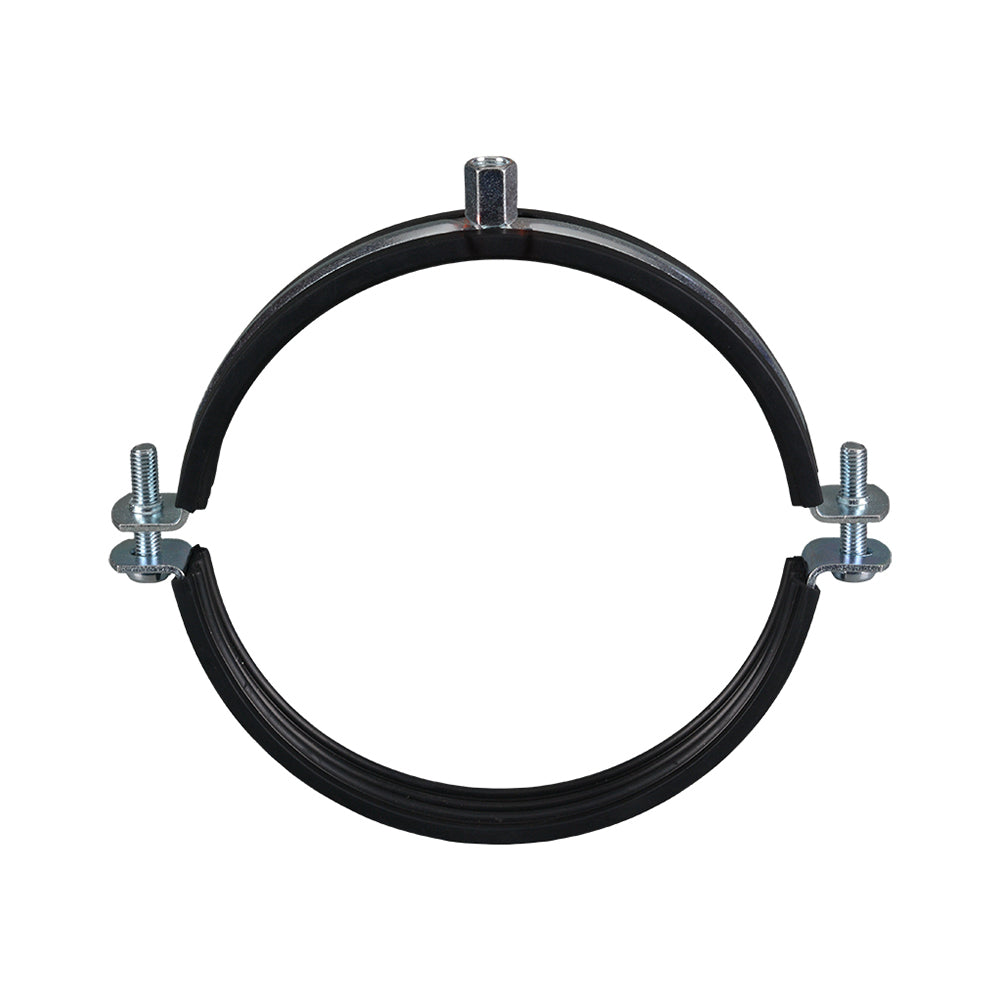 Hinged Acoustic Insulated Clamp Dual Fix 159-163mm M8/M10 (PVC Pressure 150, PVC DWV 150, PVC SW 150)