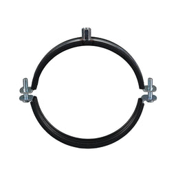 Hinged Acoustic Insulated Clamp Dual Fix 159-163mm M8/M10 (PVC Pressure 150, PVC DWV 150, PVC SW 150)