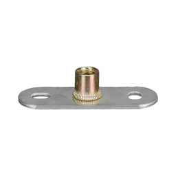 Hinged Acoustic Insulated Clamps - Female Mounting Plate M10