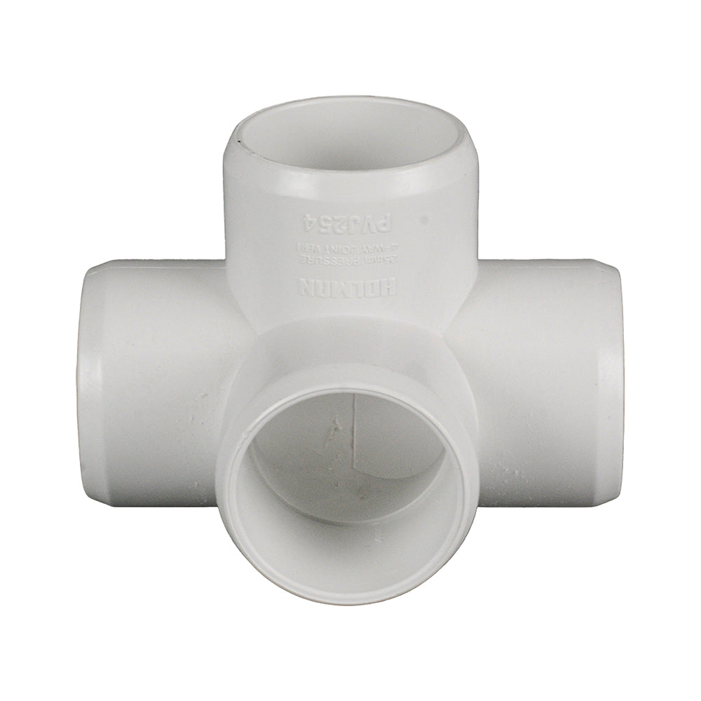 EzyFit Joint (Non-Pressure) 4 Way 32mm
