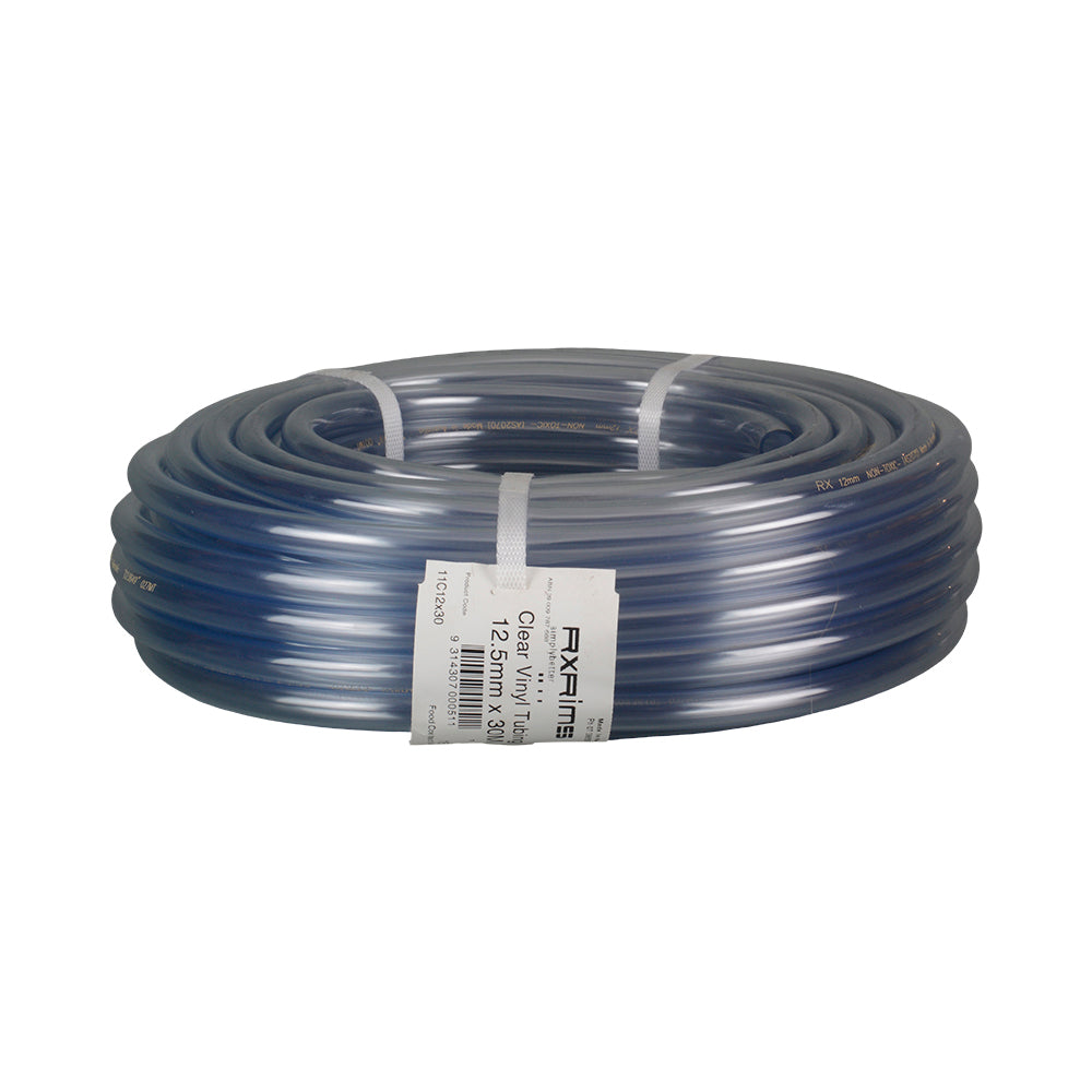 Clear Vinyl Tube 25mm (30m Roll)