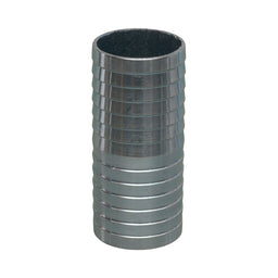 Hose Connector Double Barb Zinc Coated Steel - 80mm