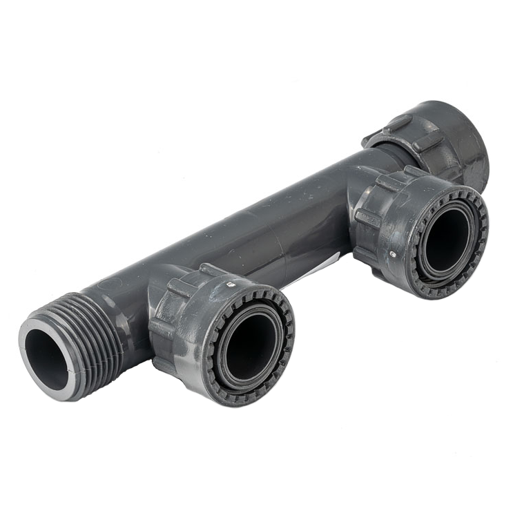 PVC Manifold 2 Port 25mm