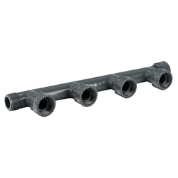 PVC Manifold 4 Port 25mm
