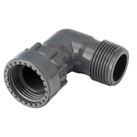PVC Holman Manifold Elbow Swivel x Male 25mm
