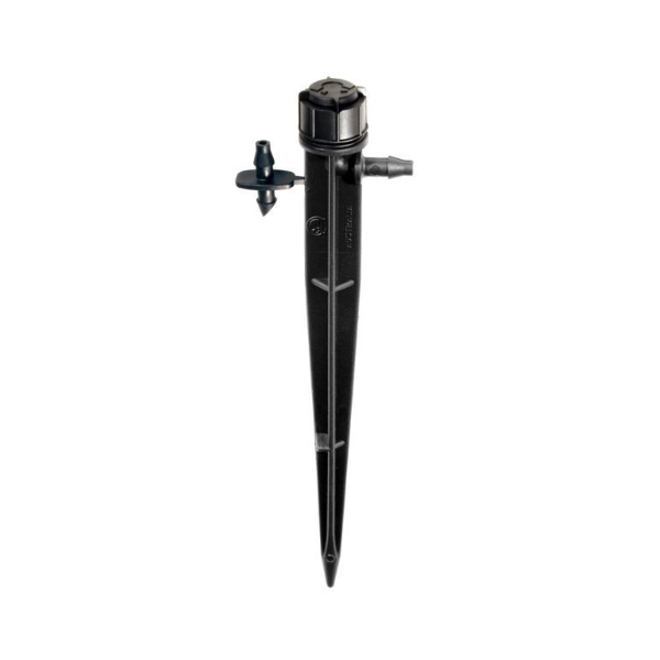 Micro Mini Bubbler 360° Adjustable on Spike, 4mm Barb